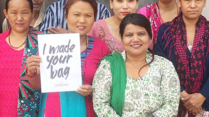 We work with charity and fair trade producer groups in Nepal.