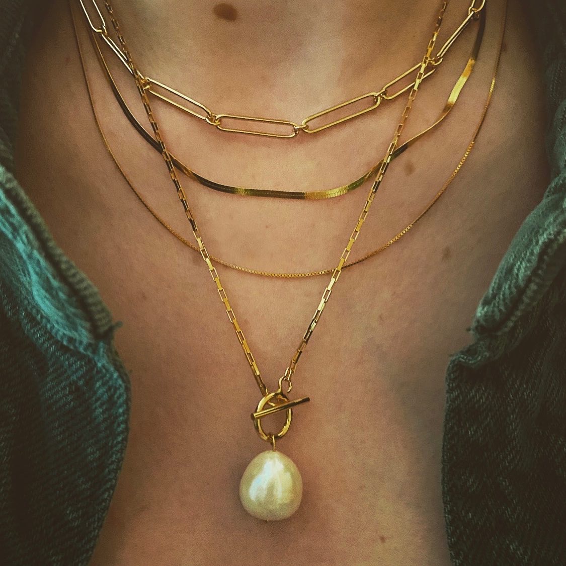 I base a lot of my designs to be able to be layered 