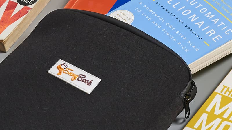 Water resistant book pouch