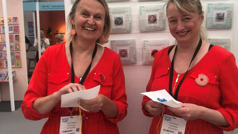 STITCHFINITY Alison and Annie stitching