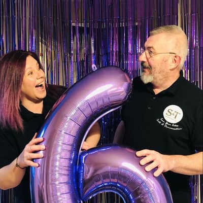 Our 6th Business Birthday happened during lockdown but that didn't stop us having a mini photo shoot to celebrate!