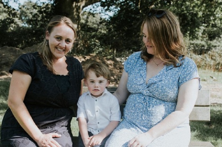 Headshot of us three