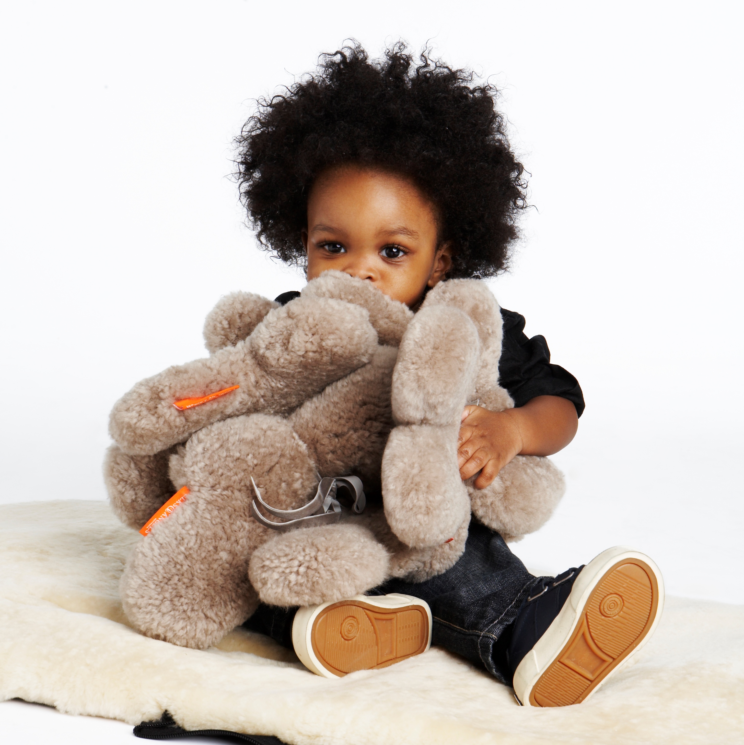 Sheepskin Cuddle bear