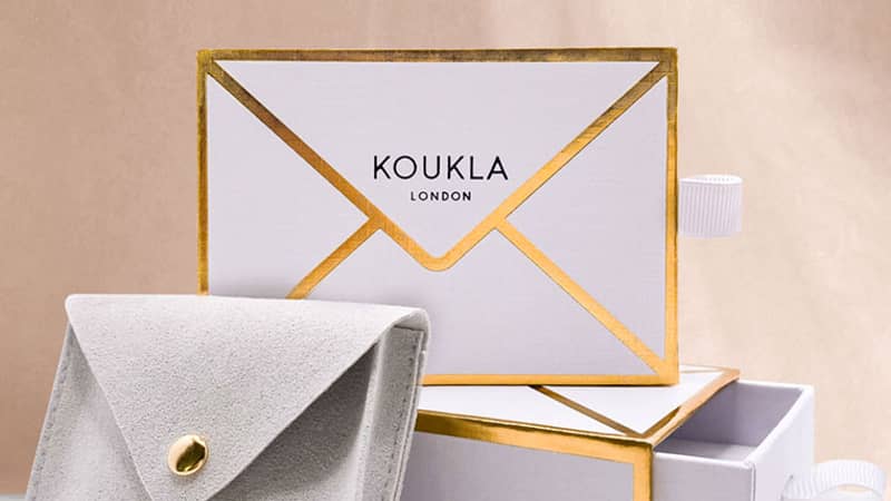 Koukla sustainable eco packaging with pouch
