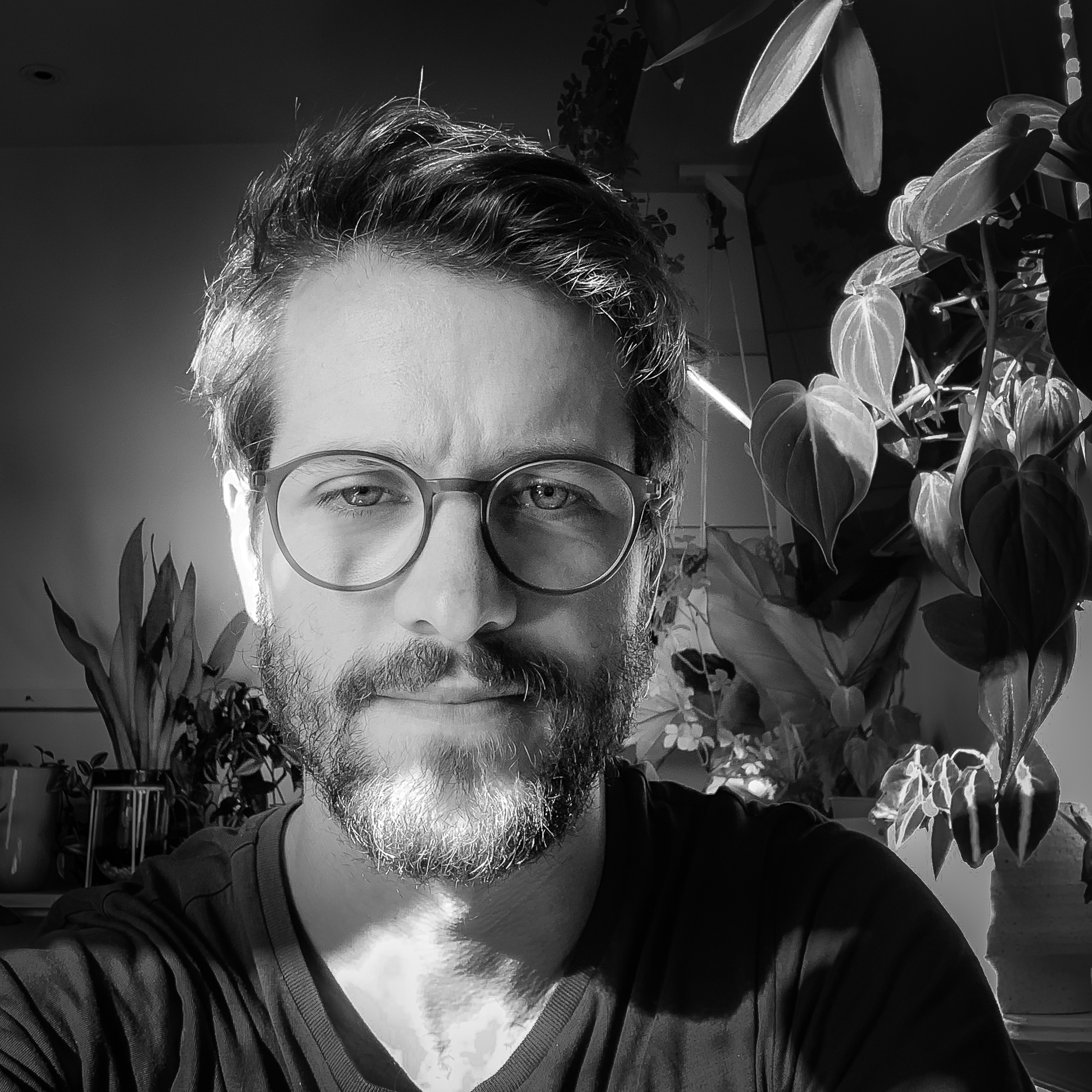 the face behind Frond 