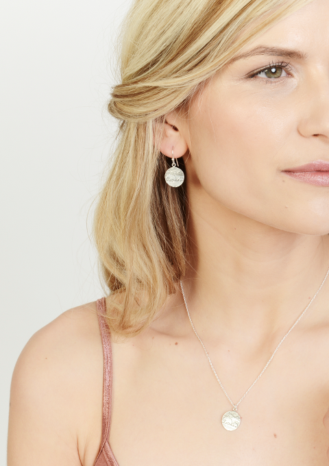 Elephant Necklace & Earrings