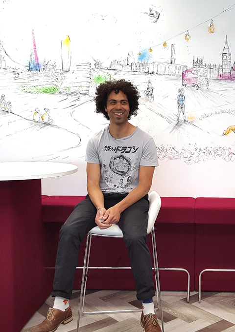 artist, mural, london