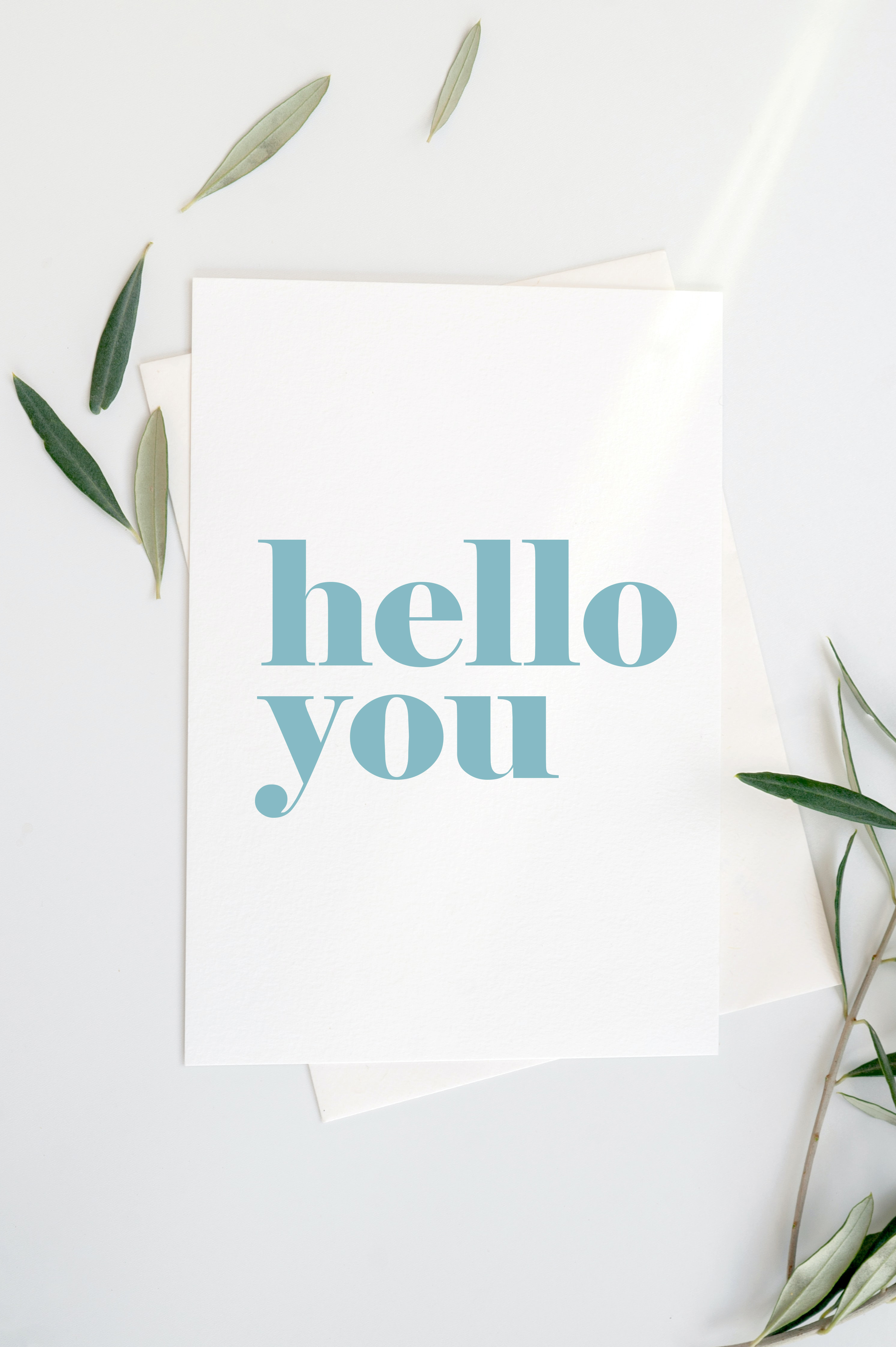 hello you card