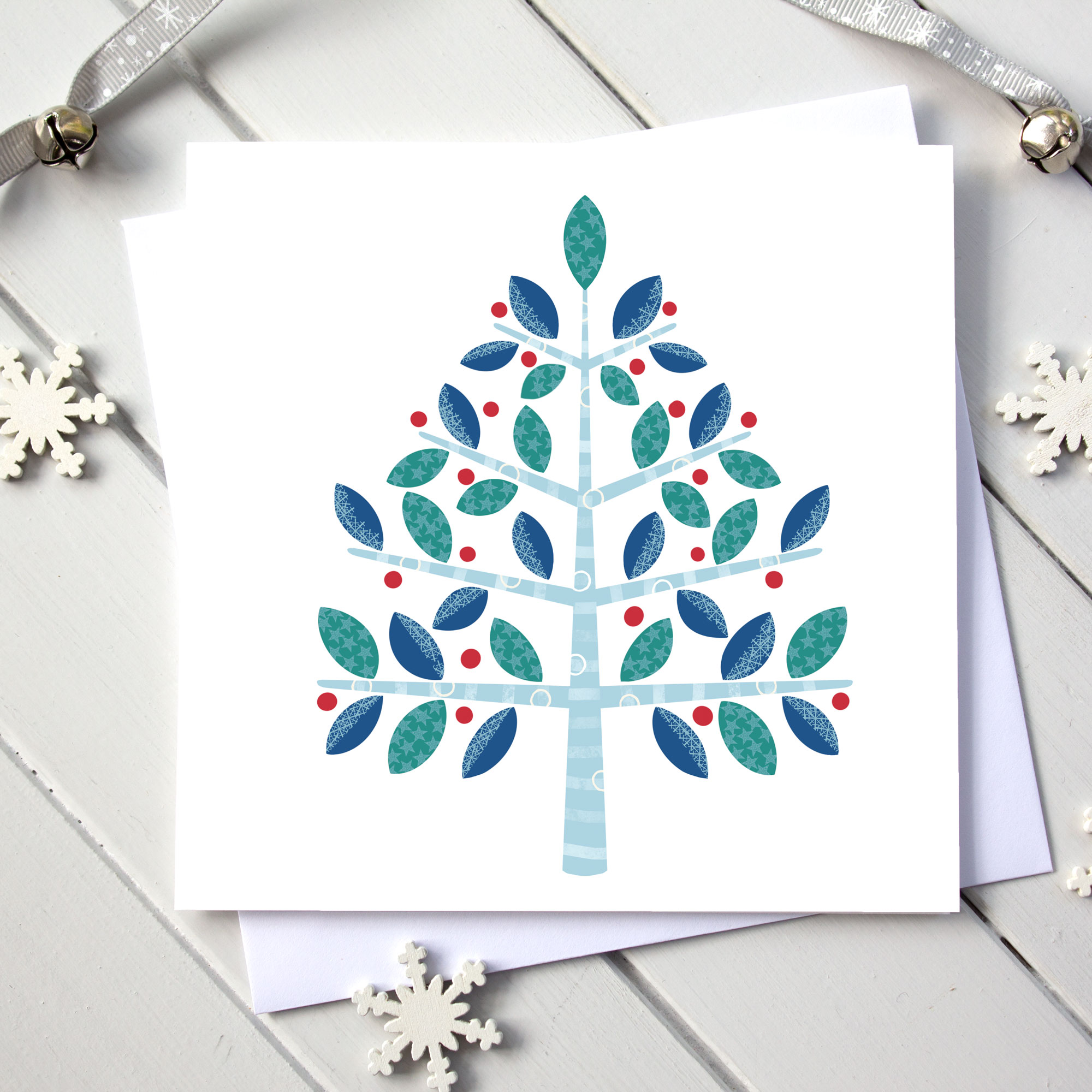 Decorated Tree Christmas card