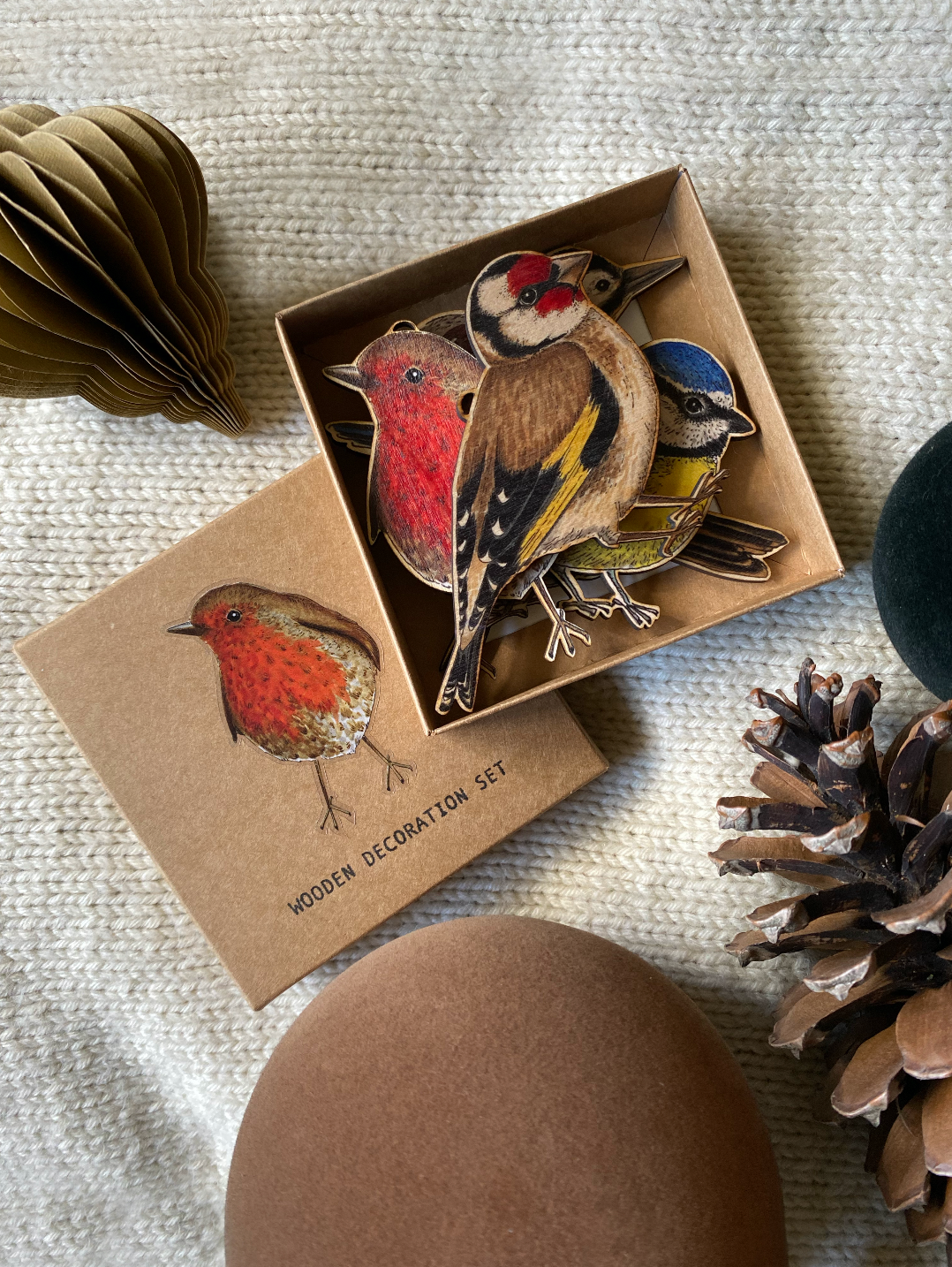 Fearless Flamingo Garden Birds Christmas Decorations