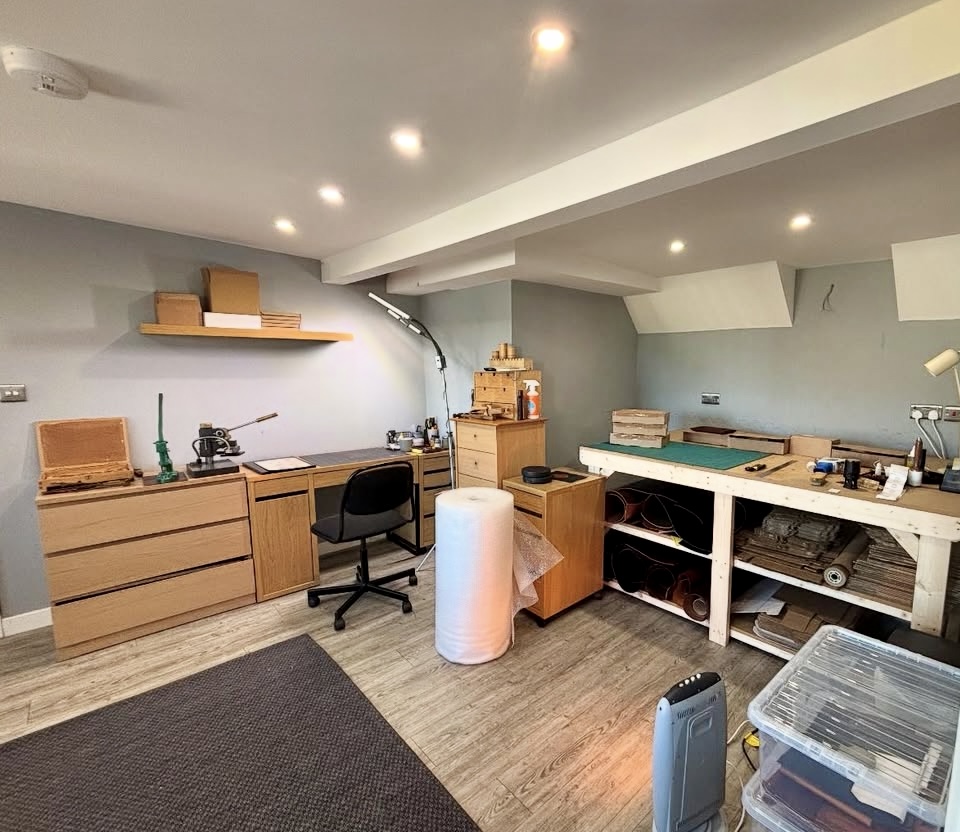 Product finishing off and personalising in our craft studio