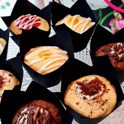 Triple chocolate Cookie Cake