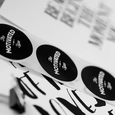 motivated type art prints