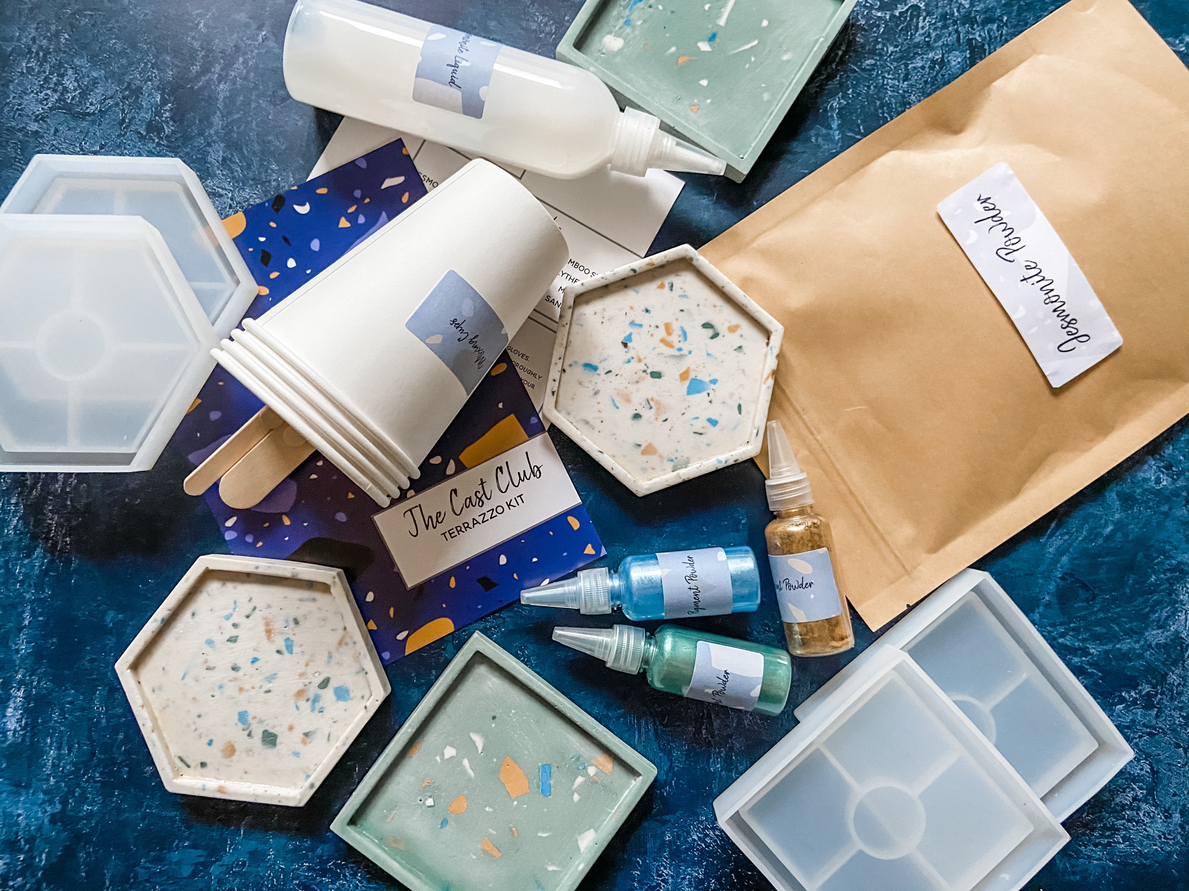 Terrazzo Coaster Making Kit