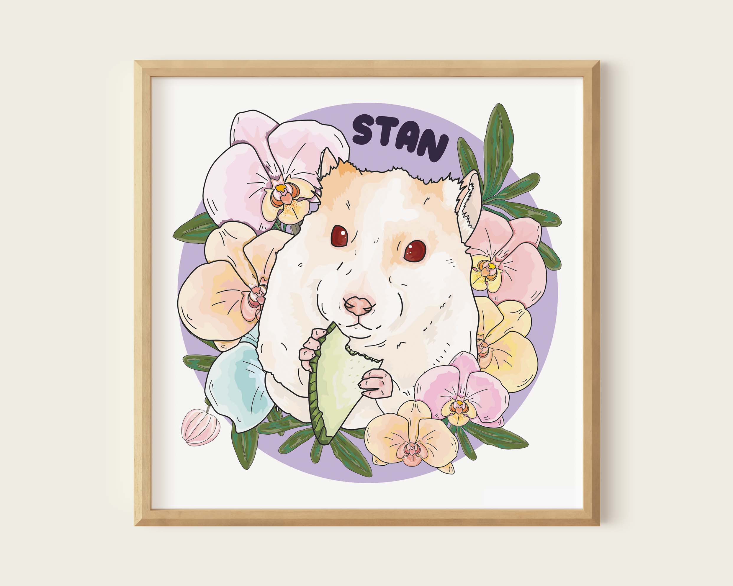 dog pet portrait gift for pet lover framed custom 