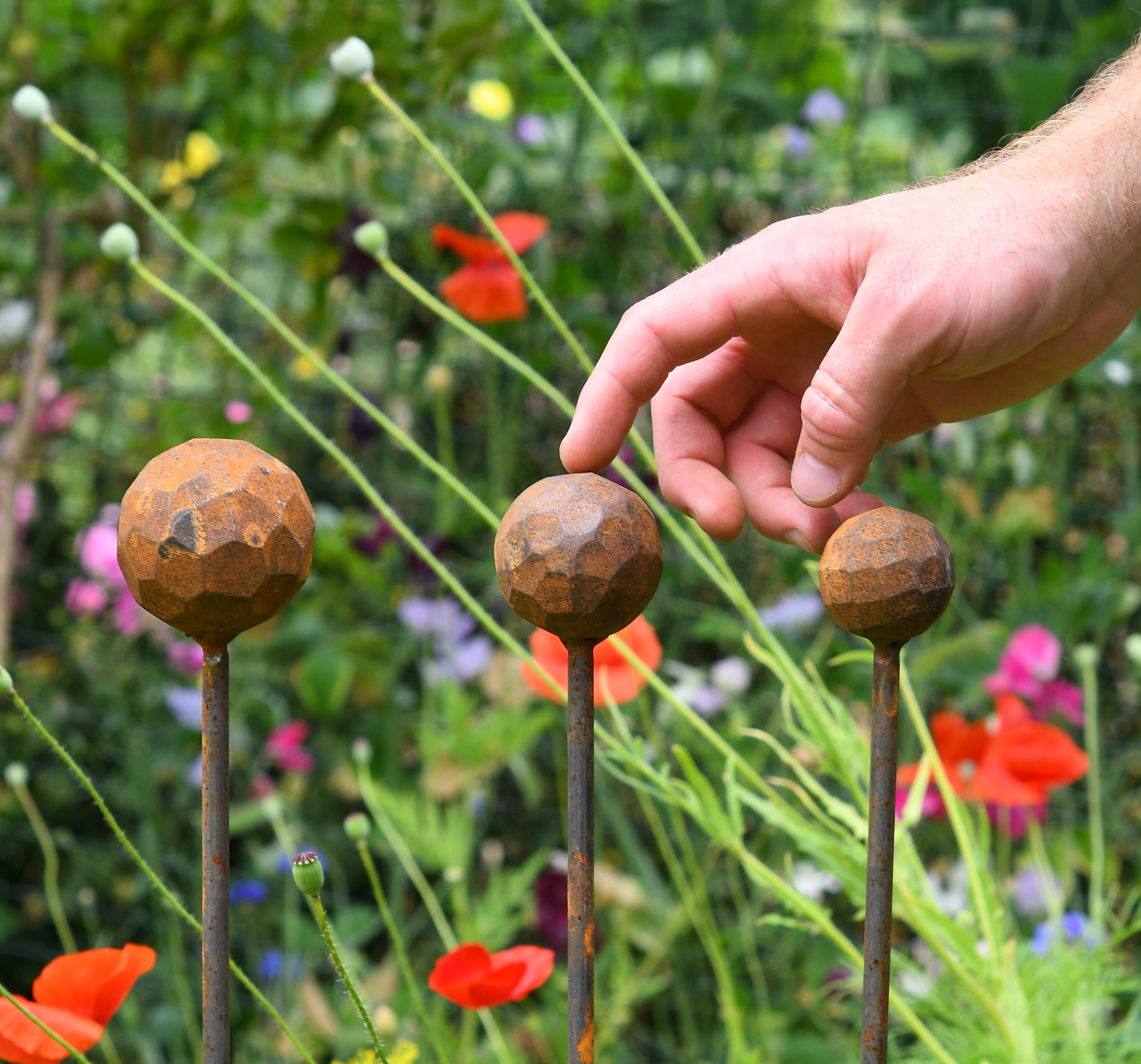 geometric pattern balls