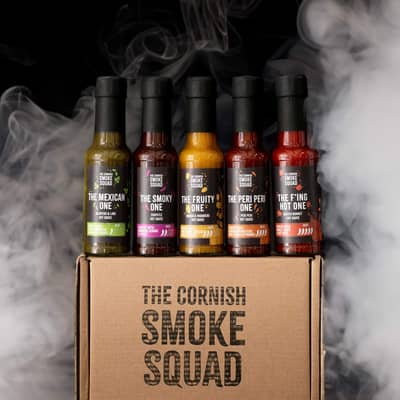 The original 5 hot sauce flavours