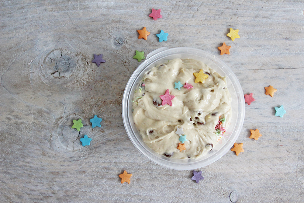 Unicorn cookie dough