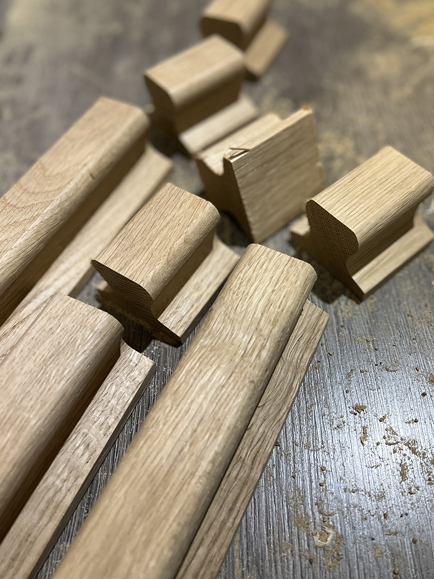 As we chop our own handles they always fit perfectly