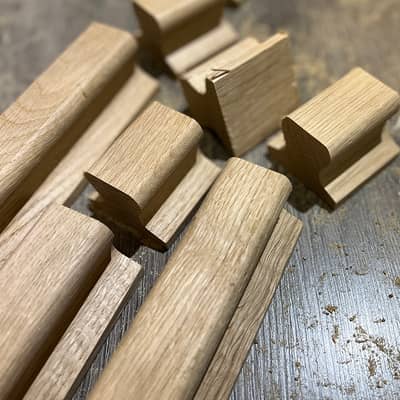 As we chop our own handles they always fit perfectly