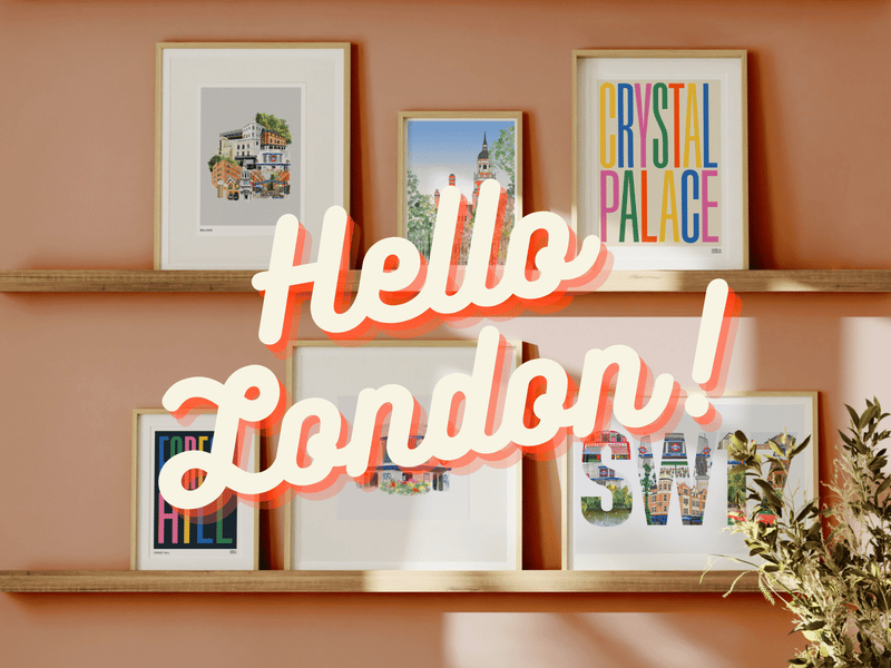 London Art Prints by Scene in London