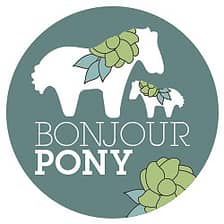 Bonjour Pony logo