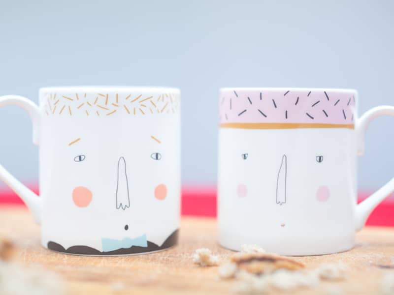 His and Hers Couple Mugs