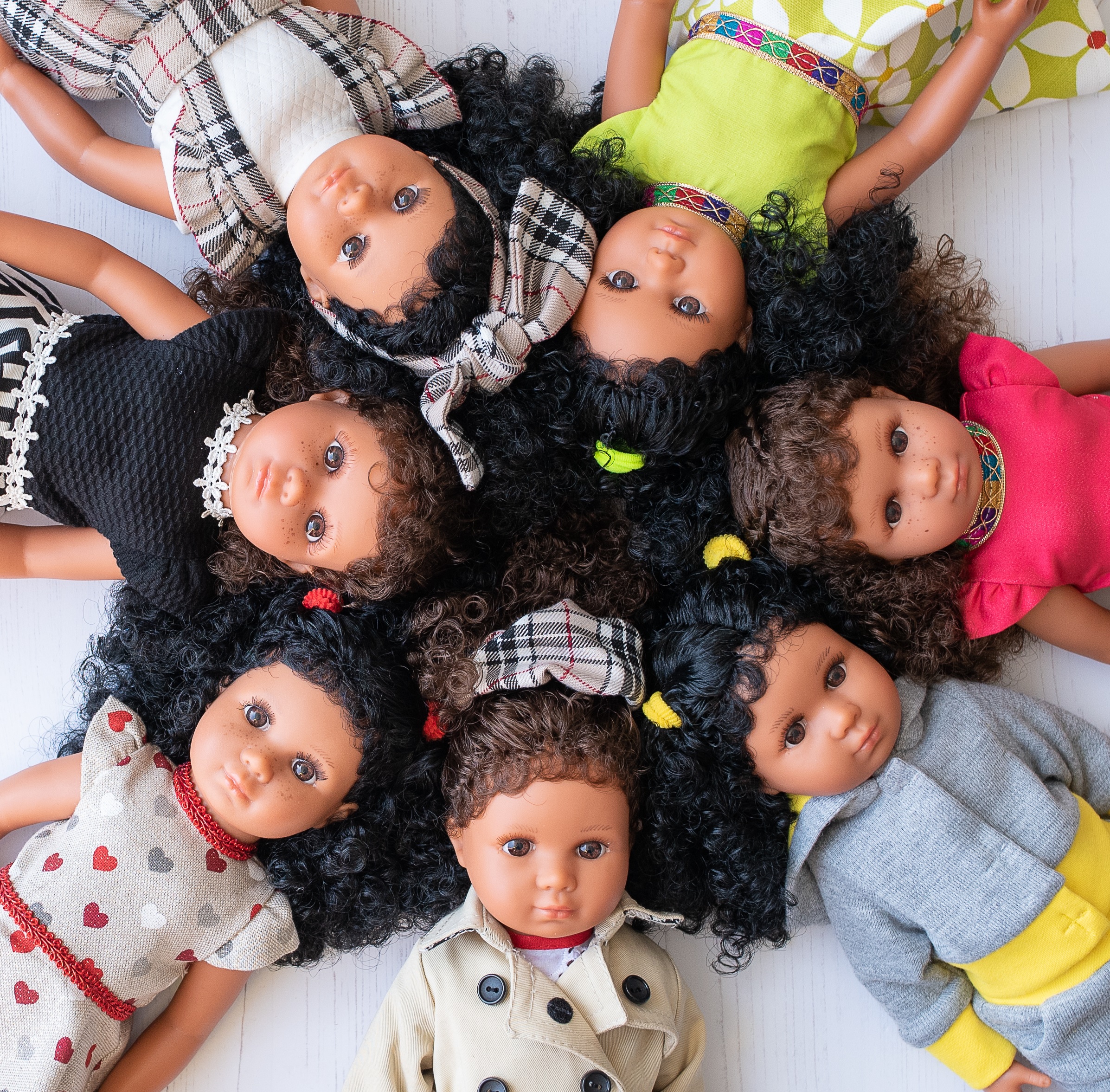 Black and Brown Hair