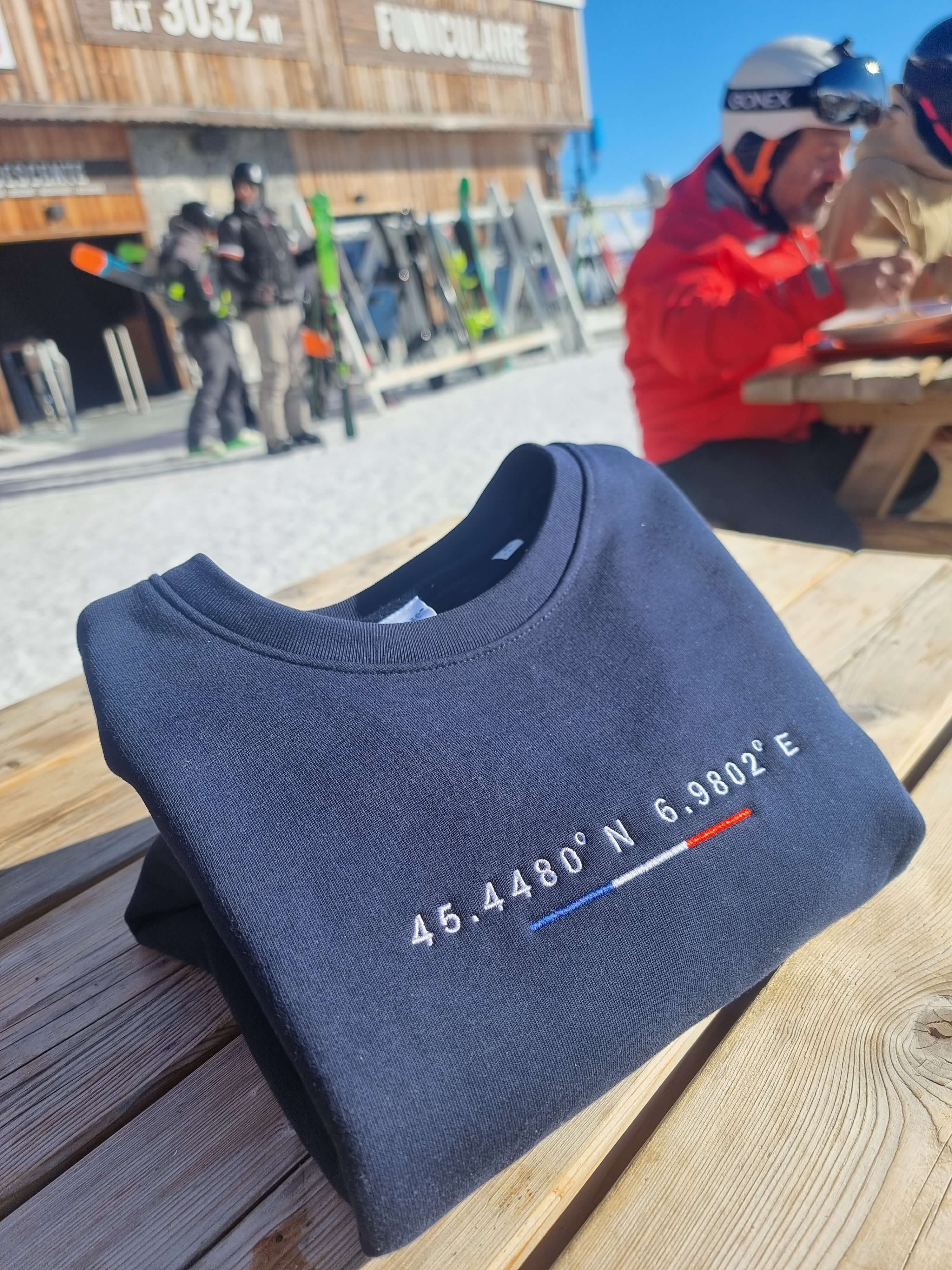 Custom Coordinates Sweatshirt