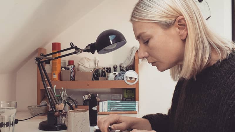 Jules&Clem in the studio