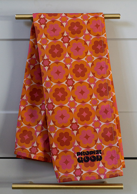 Retro Tea Towel