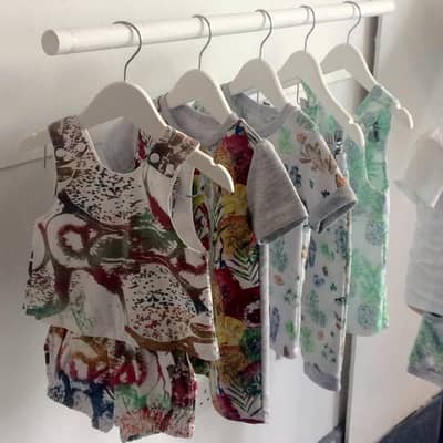 Tutti frutti print girls set