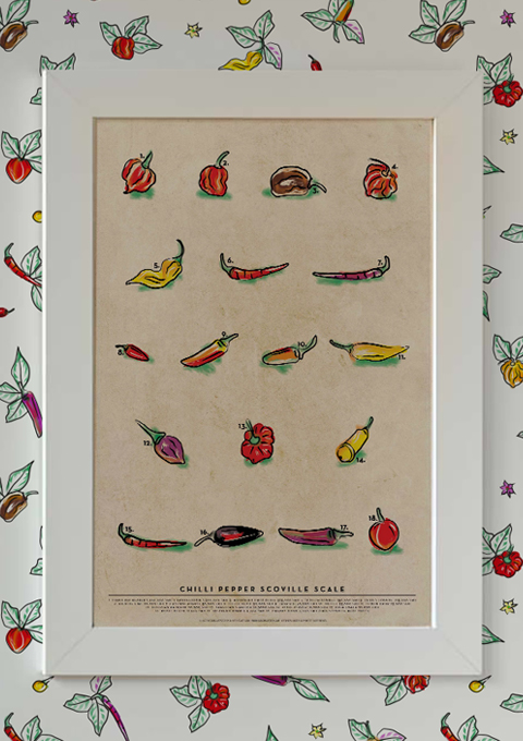 I'm an illustrator, and deisnged all images, packaging and branding. Poster available too!