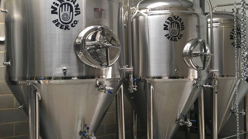 Nirvana Brewery equipment.