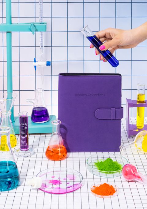 Anxiety Relief Discovery Journal - Purple - Get Real about mental health