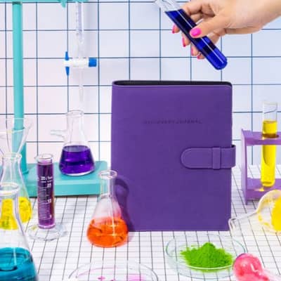 Anxiety Relief Discovery Journal - Purple - Get Real about mental health