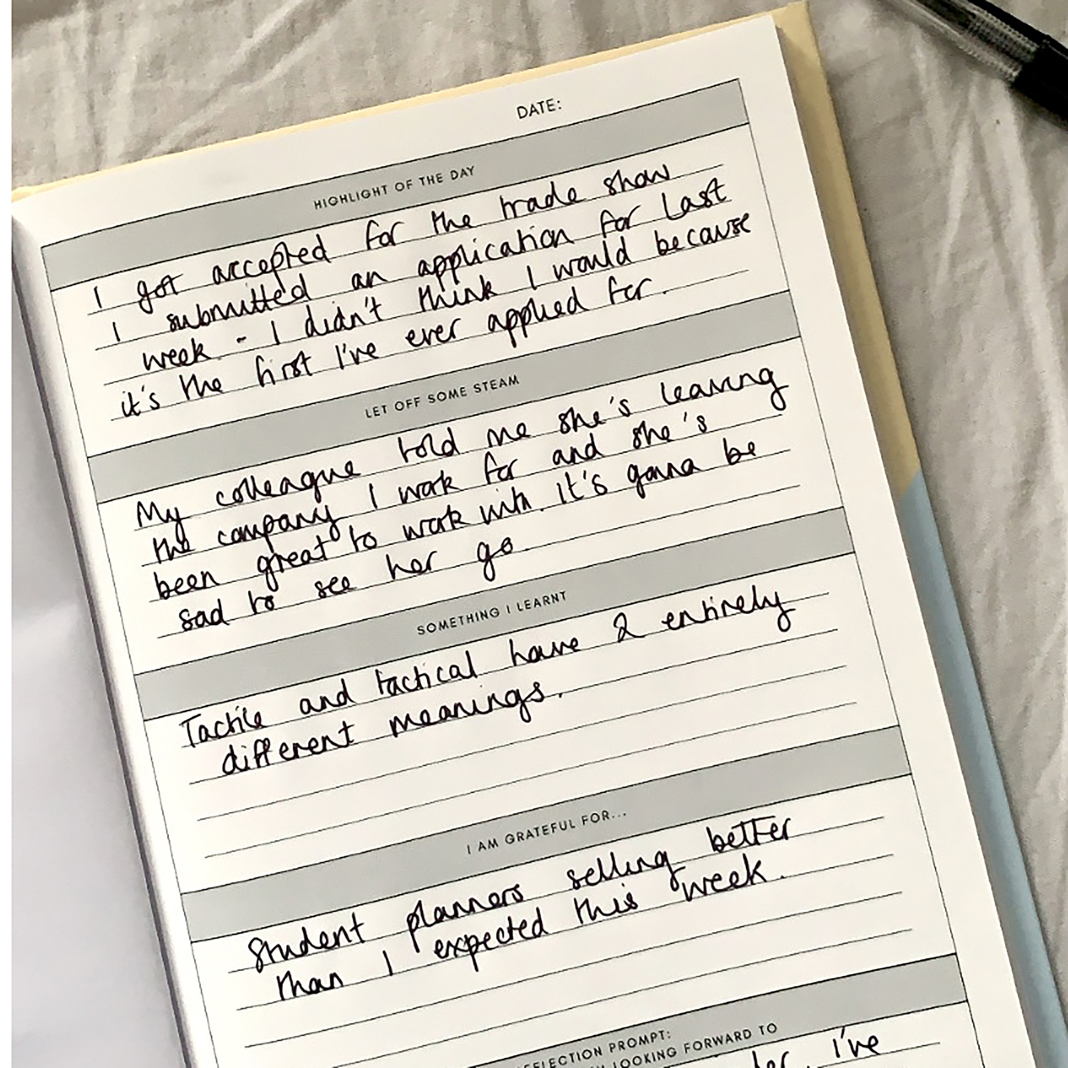 Reflection Journal Entry