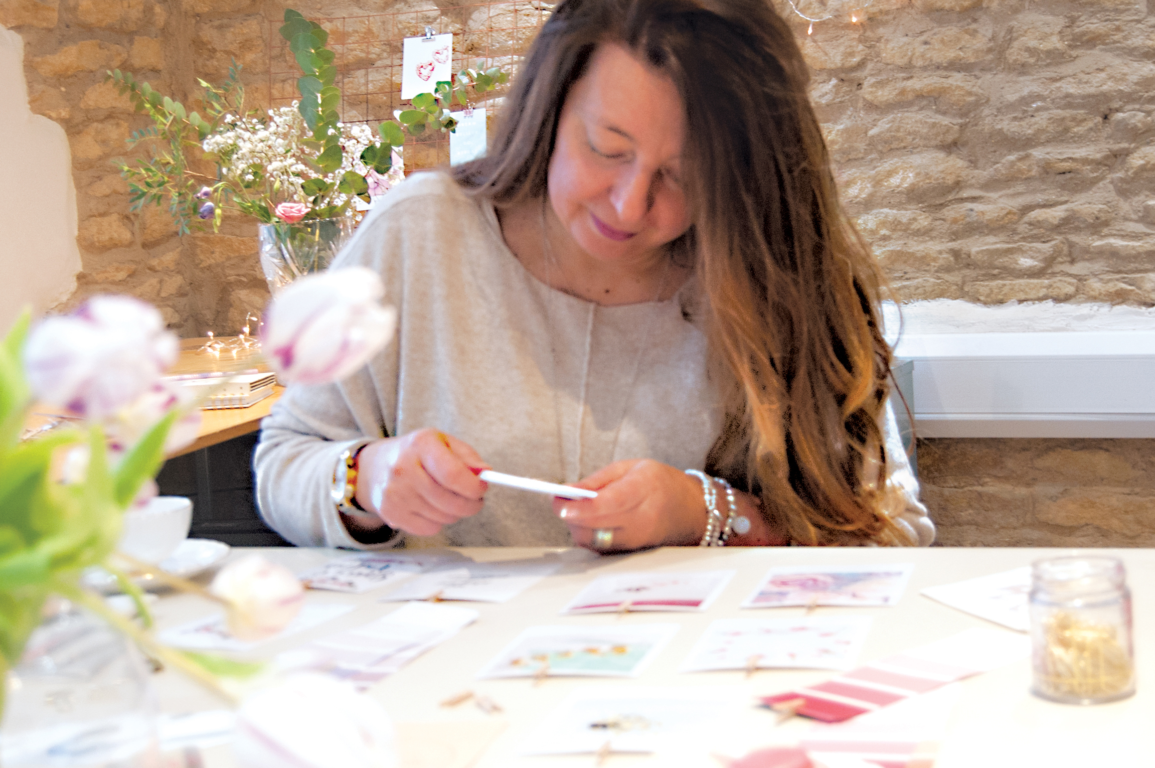 Working on the new collections