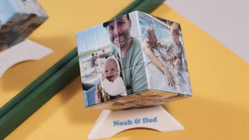 Personalised photo cube puzzle
