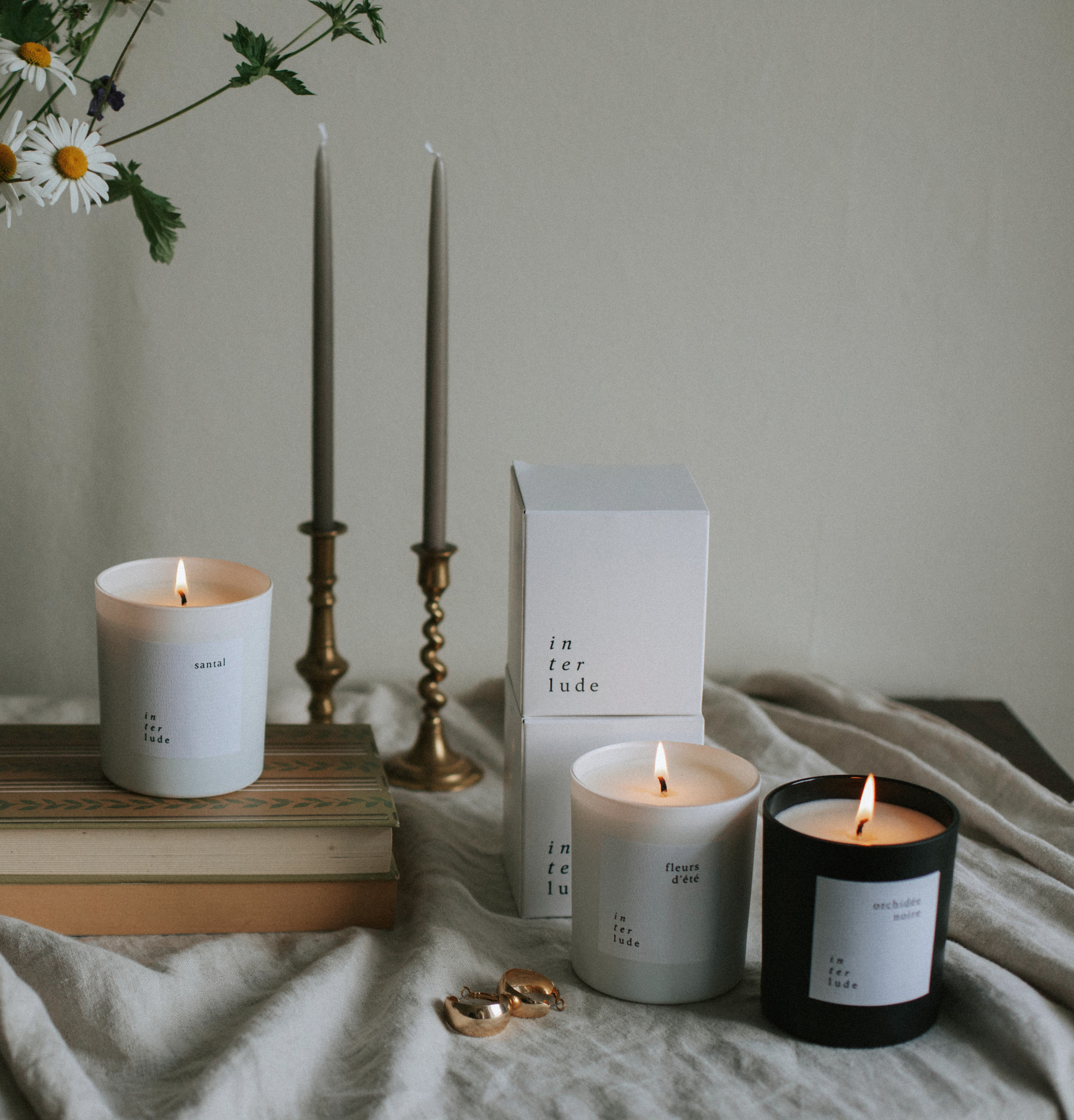 Swirl Scented Candle