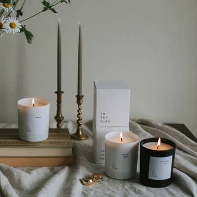 Swirl Scented Candle