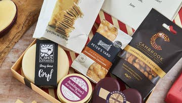 Luxury cheeses hamper image