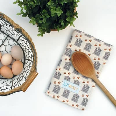 Beehive Tea Towel