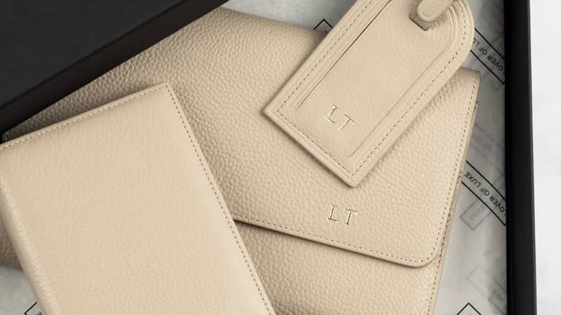 Personalised Luxury Travel Set