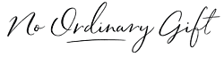 No Ordinary Gift logo