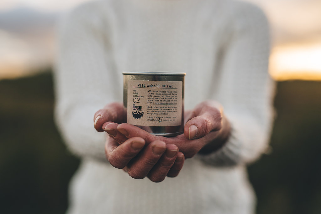 Our favourite candle. Midnight Mass.