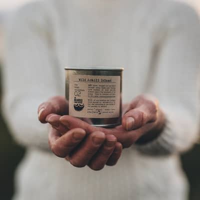 Our favourite candle. Midnight Mass.