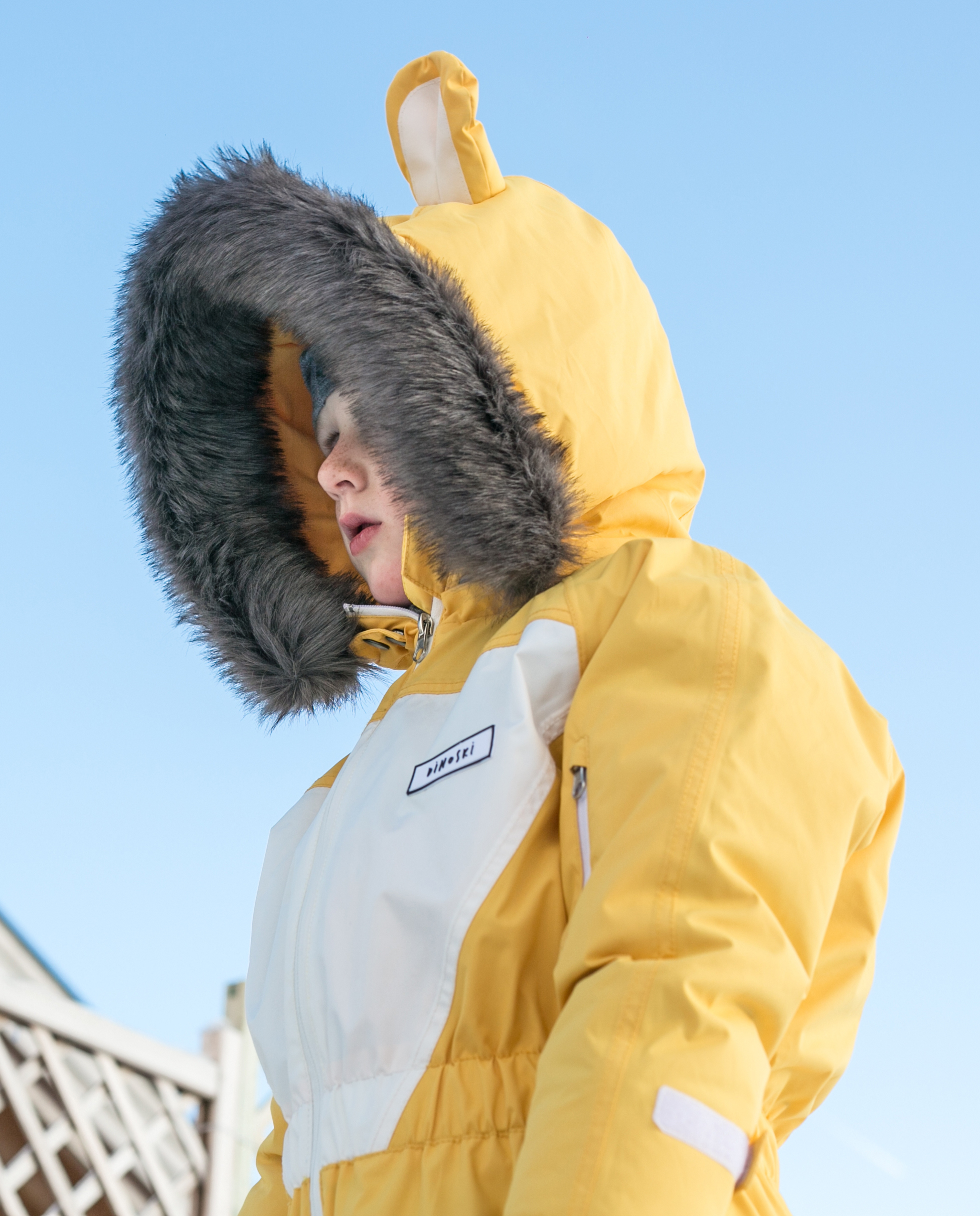 Hop bunny kids ski suit Dinoski