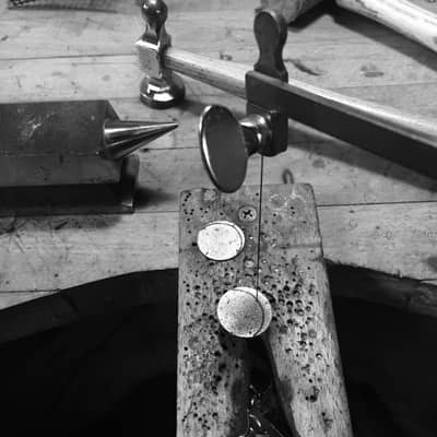 making a personalised moon phase pendant