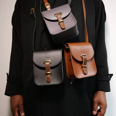 N'Damus London Mini Leather Satchel Bags